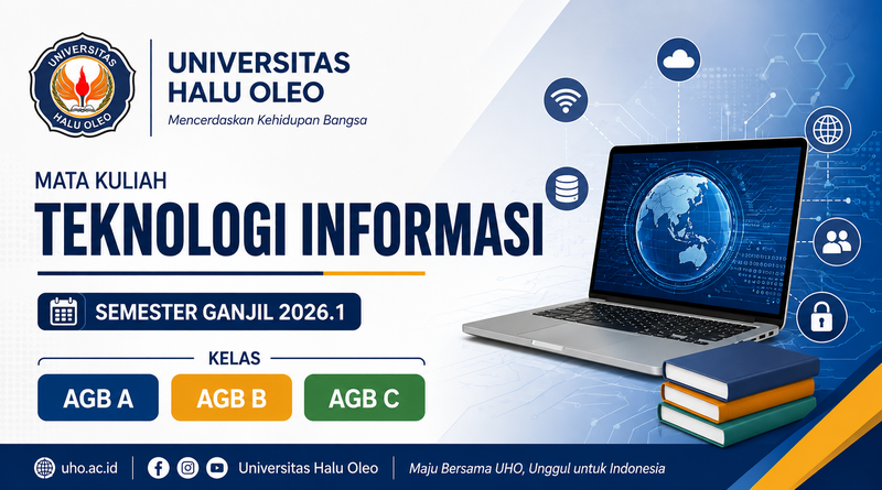 Mata Kuliah Teknologi Informasi Semester Ganjil 2026.1 Kelas A, B, C