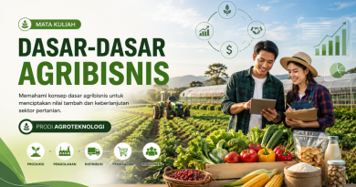 Mata Kuliah Dasar-Dasar Agribisnis Semester Ganjil 2026.1 –  Agroteknologi